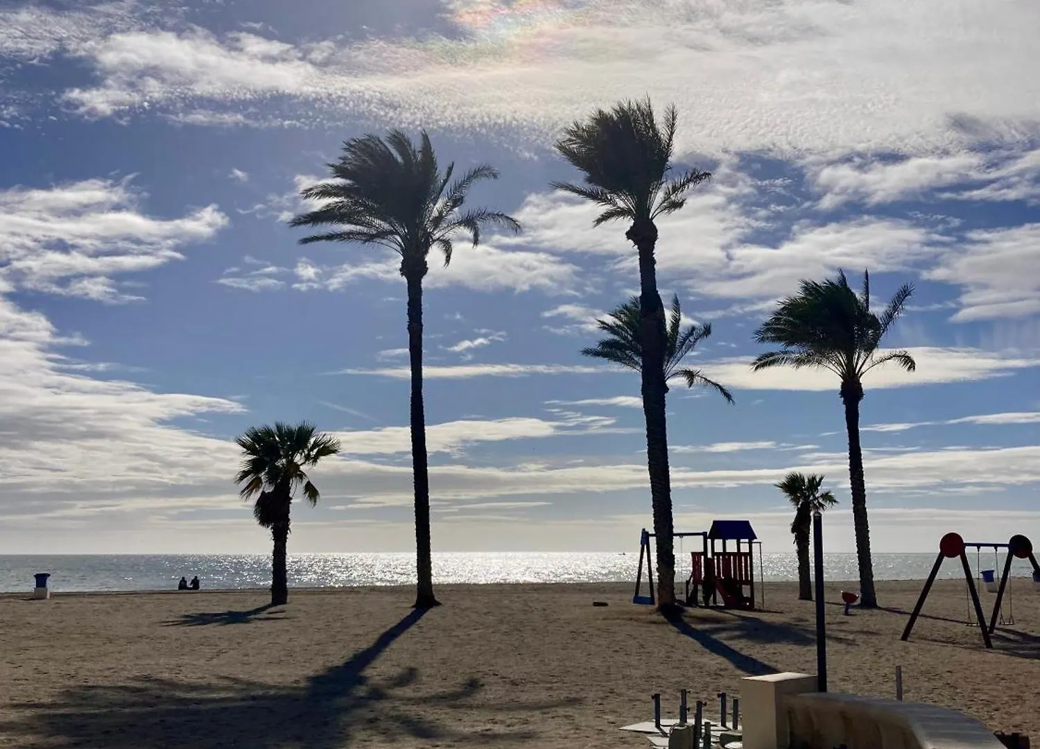 Vive La Playa A 5 Min Con Vistas-Piscina-Aire Acondicionado-Ventiladores De Techo-Wifi-Orientacion Sur Roquetas de Mar