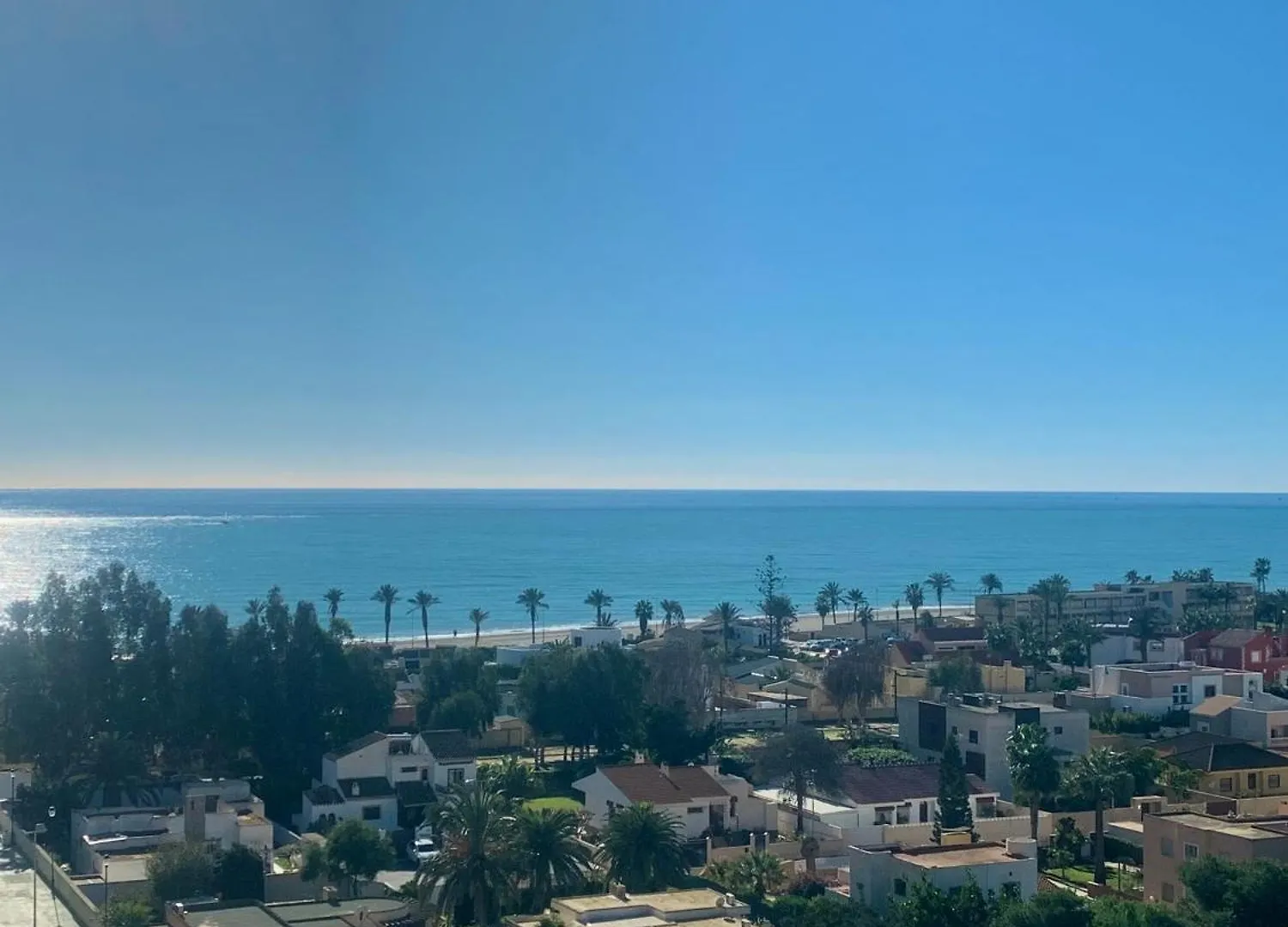Vive La Playa A 5 Min Con Vistas-Piscina-Aire Acondicionado-Ventiladores De Techo-Wifi-Orientacion Sur Roquetas de Mar 0*,