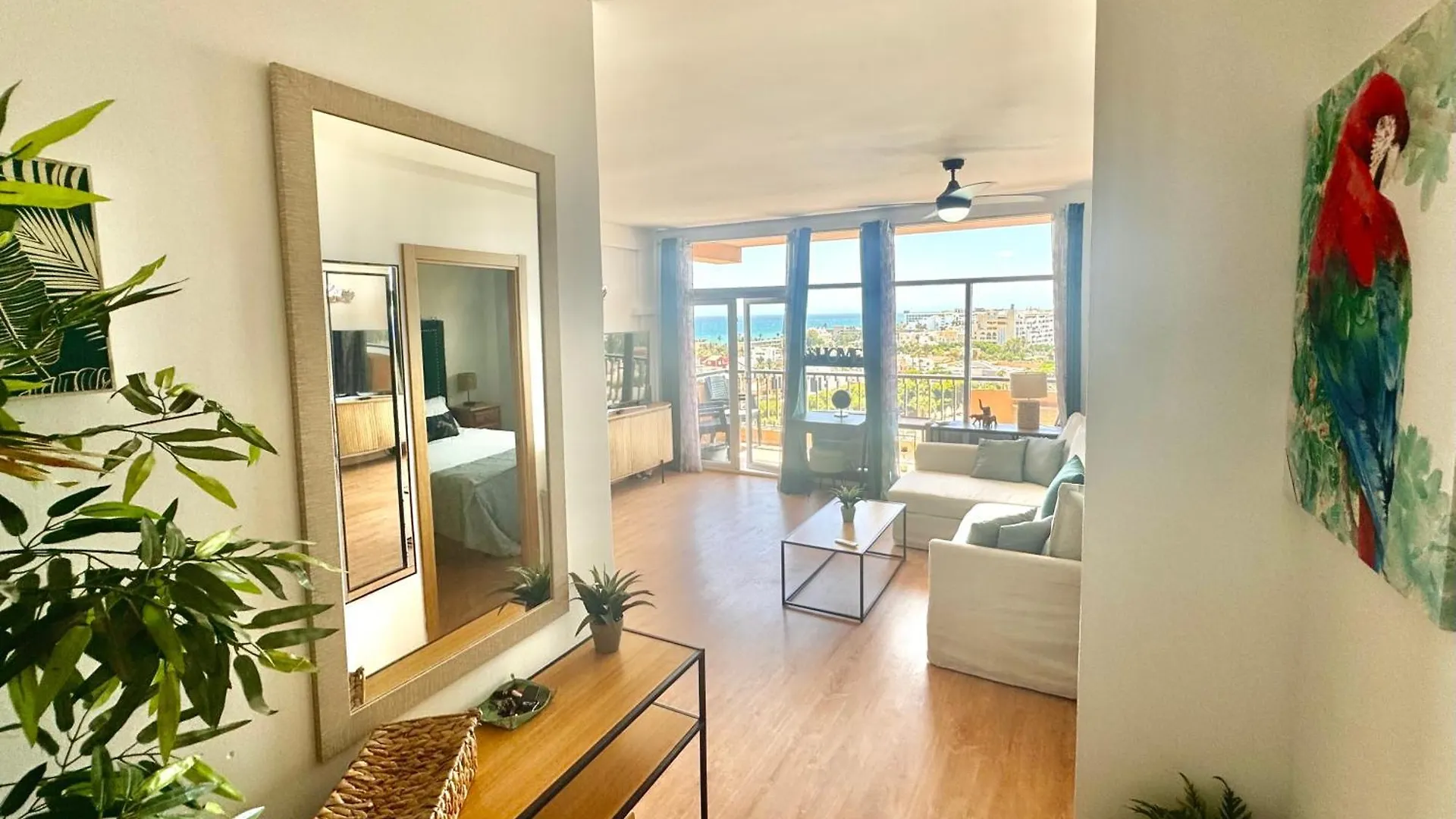 Vive La Playa A 5 Min Con Vistas-Piscina-Aire Acondicionado-Ventiladores De Techo-Wifi-Orientacion Sur Roquetas de Mar 0*,  Espanha