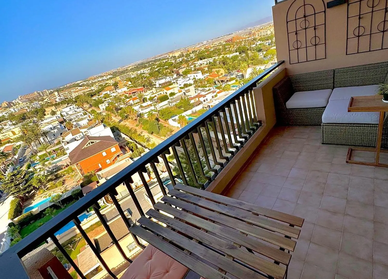 Vive La Playa A 5 Min Con Vistas-Piscina-Aire Acondicionado-Ventiladores De Techo-Wifi-Orientacion Sur Roquetas de Mar Apartamento